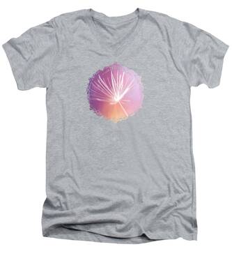 Dandelion Seed V-Neck T-Shirts
