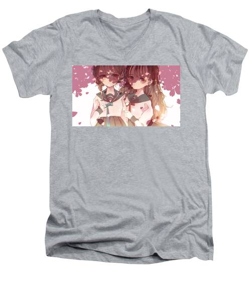 Anime V-Neck T-Shirts