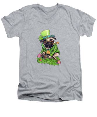 St. Patrick V-Neck T-Shirts