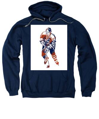 Wayne Gretzky New York Rangers Watercolor Strokes Pixel Art 1 by Joe  Hamilton