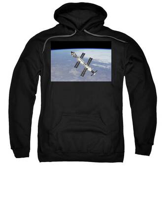 Space Station Hooded Sweatshirts