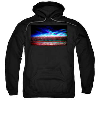 Abstract Expresionism Hooded Sweatshirts