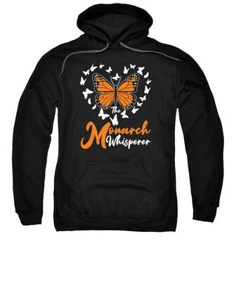 Colorful Butterfly Hooded Sweatshirts