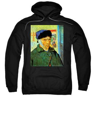 Van Gogh Ear Hooded Sweatshirts