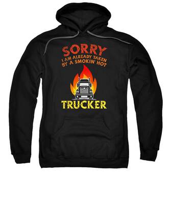 Dump Truck Hooded Sweatshirts