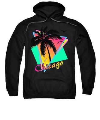 Vintage Chicago Hooded Sweatshirts
