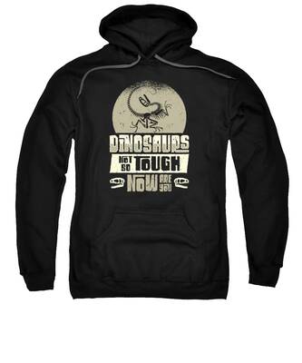Dinosaur Bones Hooded Sweatshirts