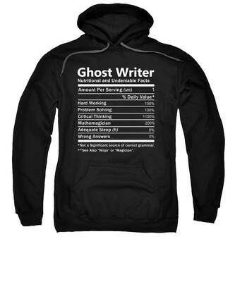 Ghost Writer Hooded Sweatshirts