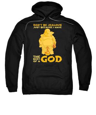 Golden Buddha Hooded Sweatshirts