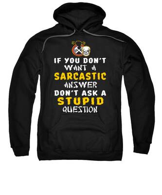 Questions And Answers Hooded Sweatshirts