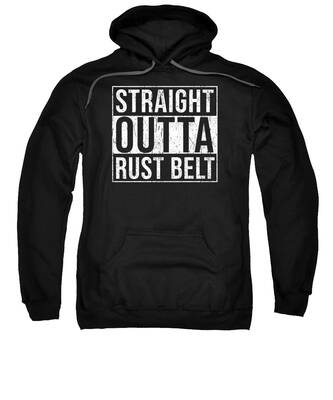 Rust Belt Hooded Sweatshirts