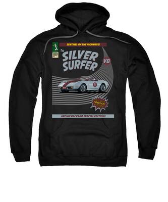 Silver Surfer Hooded Sweatshirts