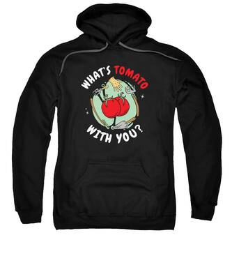 Tomato Plant Hooded Sweatshirts