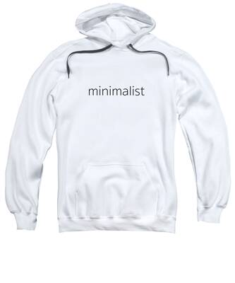 Minimalist Abstract Hooded Sweatshirts