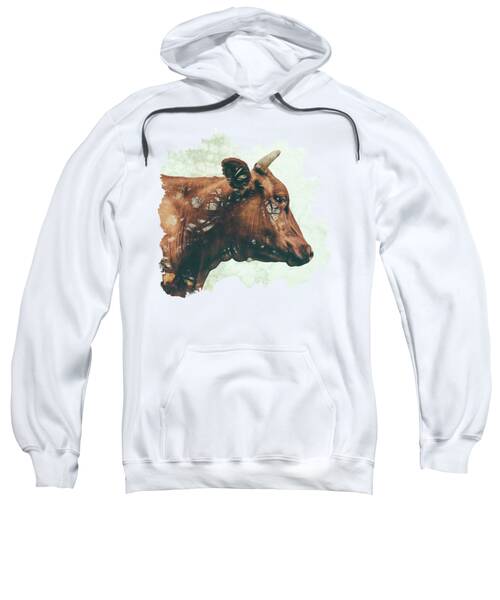 Cow Hooded Sweatshirts