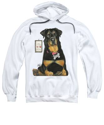 Rottweiler Hooded Sweatshirts