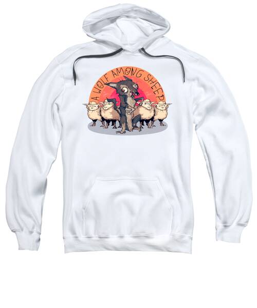 Sheep Dog Hooded Sweatshirts