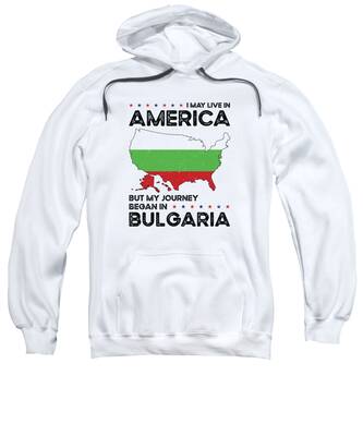 Bulgaria Hooded Sweatshirts