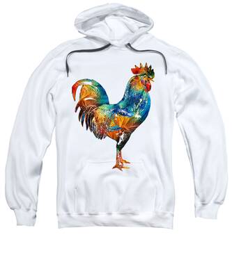 Rooster Hooded Sweatshirts