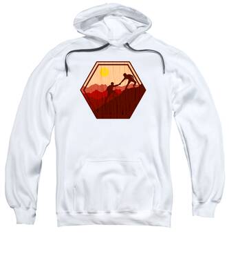 Mountain Sunrise Hooded Sweatshirts