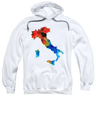 Italy Hooded Sweatshirts