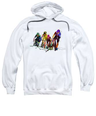 Le Tour De France Hooded Sweatshirts