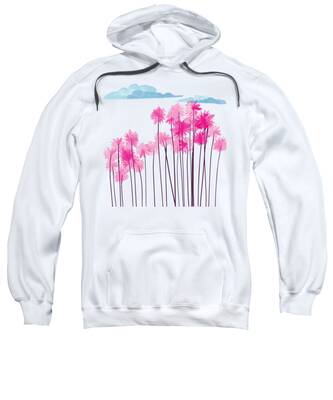 Cherry Bloom Hooded Sweatshirts