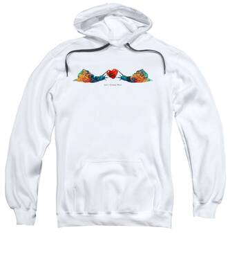 The Love Bug Hooded Sweatshirts