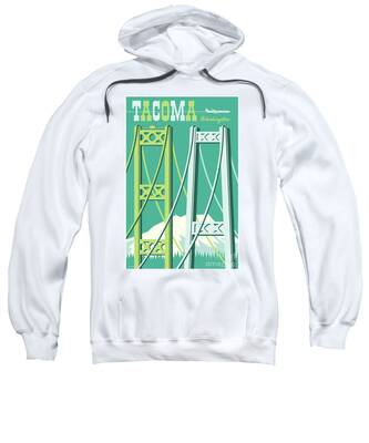 Tacoma Narrows Hooded Sweatshirts