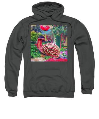 Snail Hooded Sweatshirts