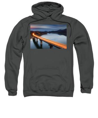 Tsonevo Lake Hooded Sweatshirts