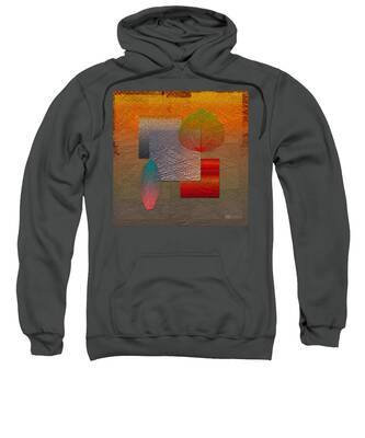 Abstract Sunrise Hooded Sweatshirts