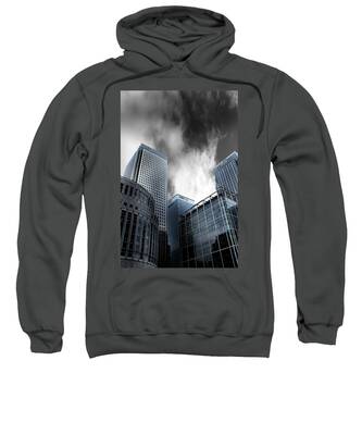 Canary Wharf Tower Hooded Sweatshirts