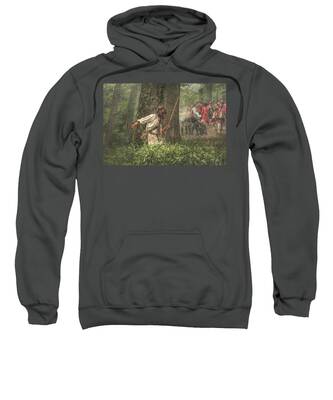 Eastern Woodland Indians Hooded Sweatshirts