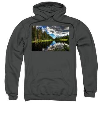 Mountain Lake Hooded Sweatshirts