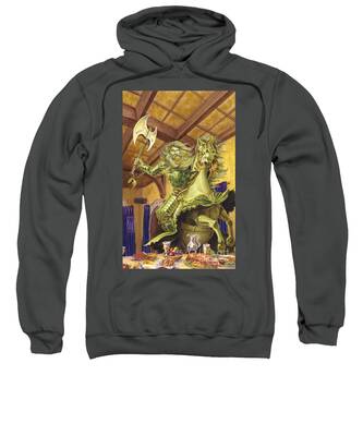 Gawain And The Green Knight Hooded Sweatshirts