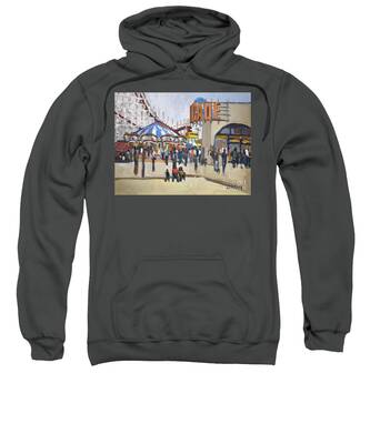 Bay Beach Amusement Park Hooded Sweatshirts