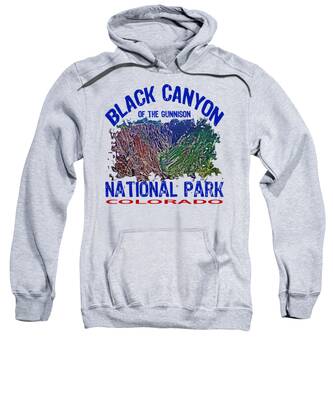 Black Canyon Of The Gunnison National Park Hooded Sweatshirts