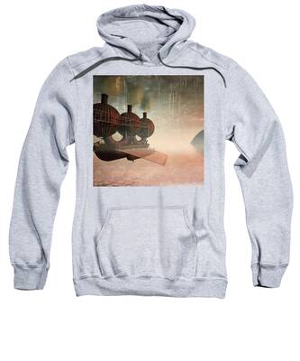 Steampunk Hooded Sweatshirts