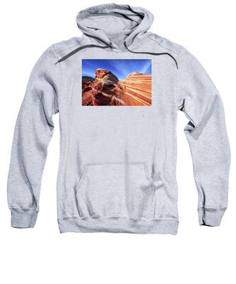 Valley Of Fire Hooded Sweatshirts