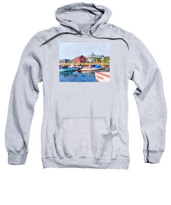 Yachts Hooded Sweatshirts