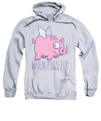 Pig Hooded Sweatshirts