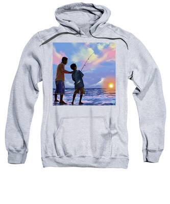 Lake Sunsets Hooded Sweatshirts