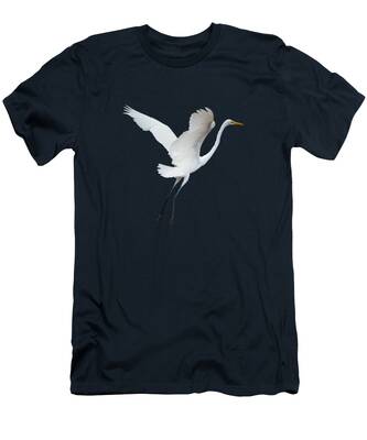 Egret In Habitat T-Shirts