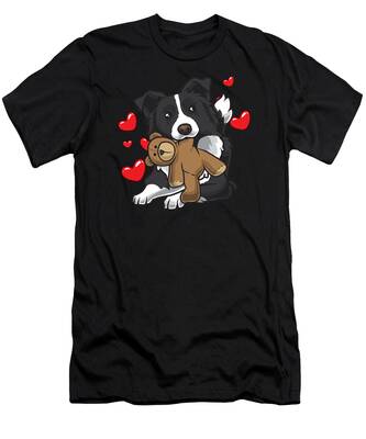 Border Collie – Hand Drawing Dog By Photoshop – 10 commercial use t-shirt  design - Buy t-shirt designs
