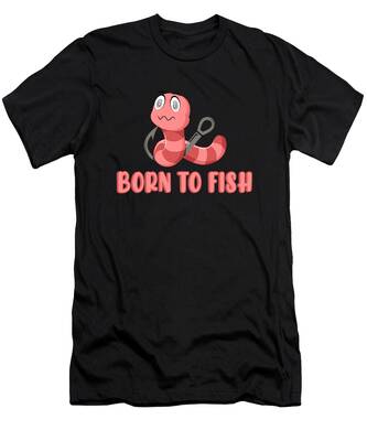Octopus Fishing Fish Fishing Rod T-Shirt