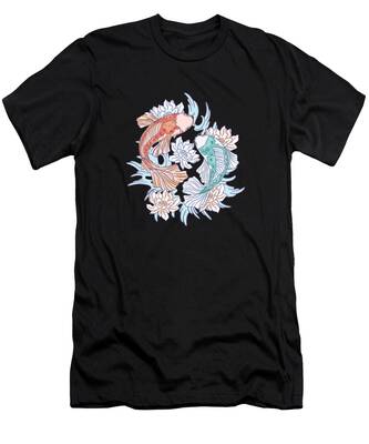 Koi Fish T-Shirts for Sale - Pixels