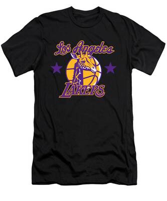 Los Angeles Lakers Paint Design T-Shirt
