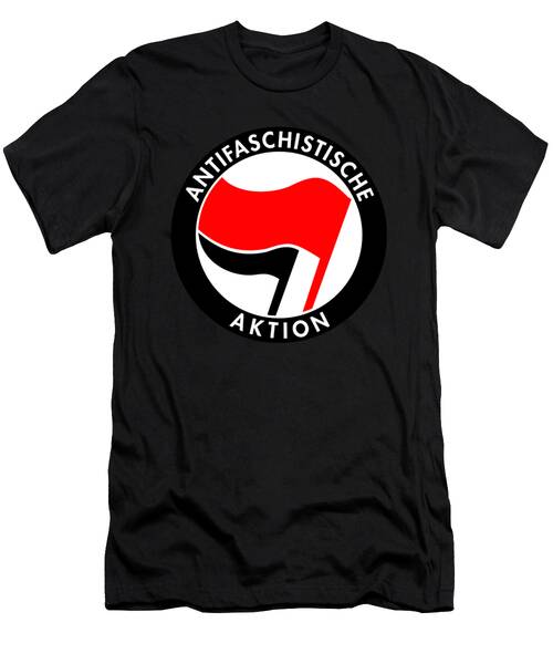 Retro Germany Antifaschistische Aktion Anti-fascist T-Shirt