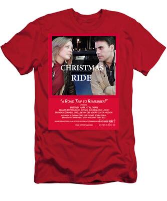 Christmas Ride Karen Francis T-Shirts